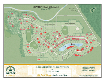 Gerber Homes - Rosewood Model Home Location