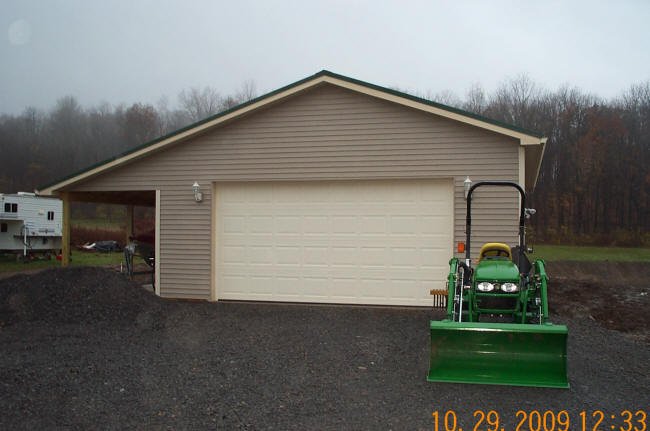 Pole Barn Remodel by Gerber Homes and Additions In Ontario NY