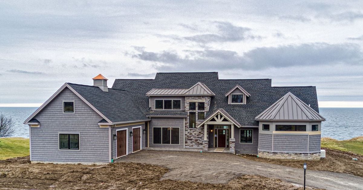 Custom Built Home on the Lake by Gerber Homes