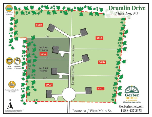 Drumlin Drive Map [2024]