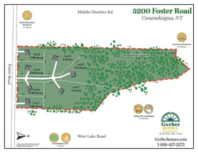 Foster Road New Home Community Map