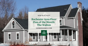 Rochester Area Floor Plan of the Month- The Walton