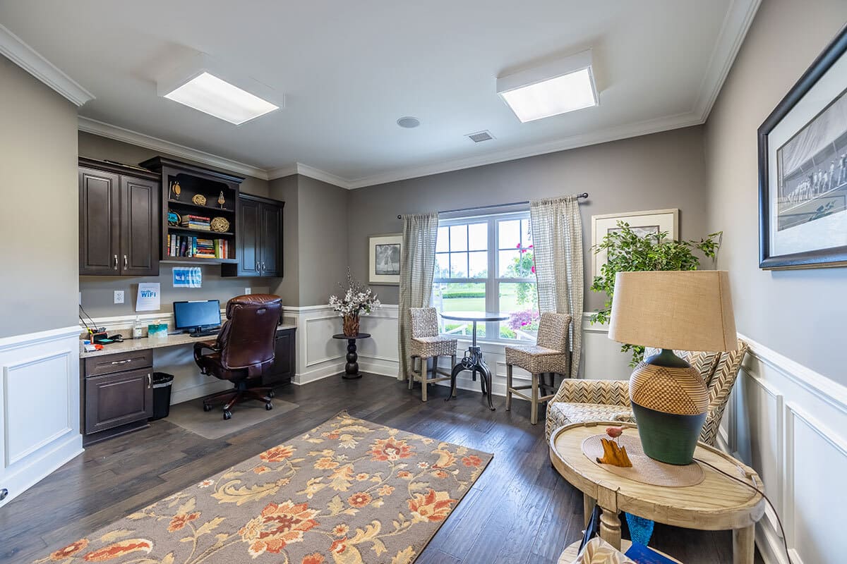 Business center at The Hammocks of Canandaigua, NY 