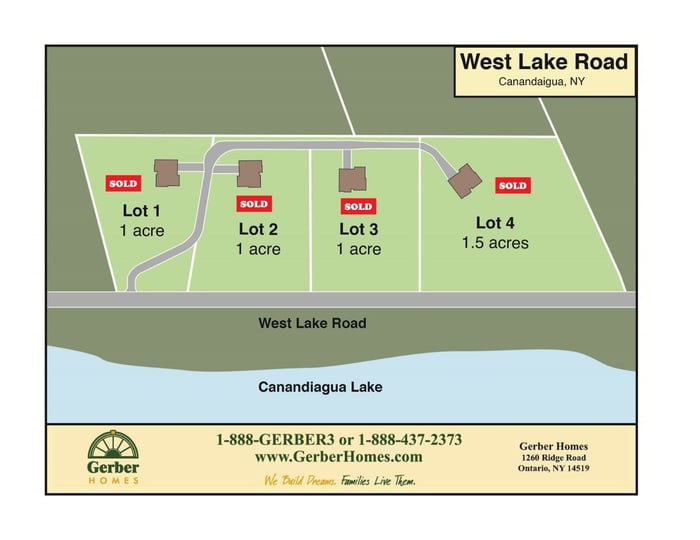 West Lake Rd Map - All Sold
