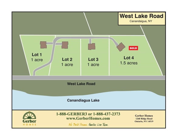 West Lake Road Map
