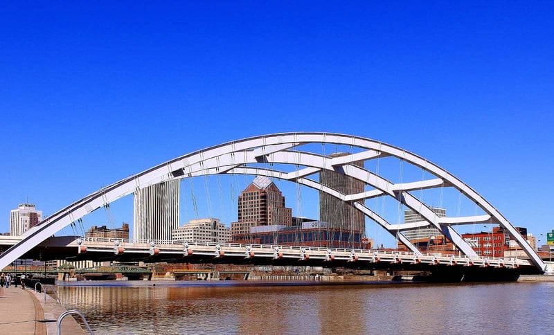 Freddie Sue bridge in Rochester New York