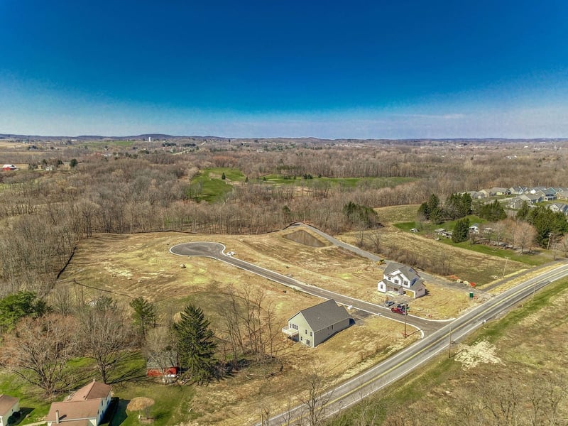 View of Southgate Hills community homesite off East Victor Road
