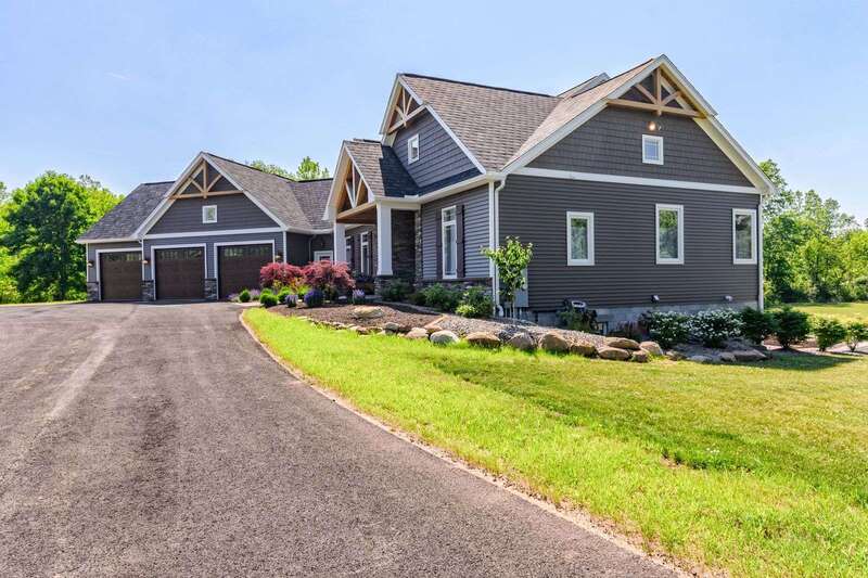 Rochester Area New Home Construction With 3-Car Garage Addition 